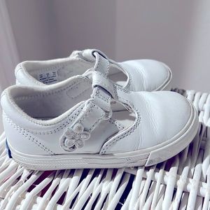 Keds toddler girl shoes size 7 white